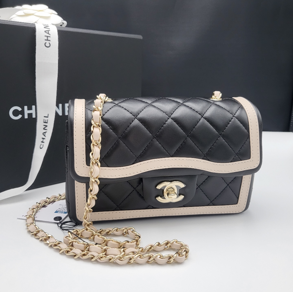 CHANEL | Bags | Brand New Authentic Chanel Twotone Mini Flap